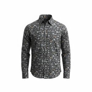 Ted Baker London Men Multicolor Long Sleeves Floral Button Front Shirt Size 7